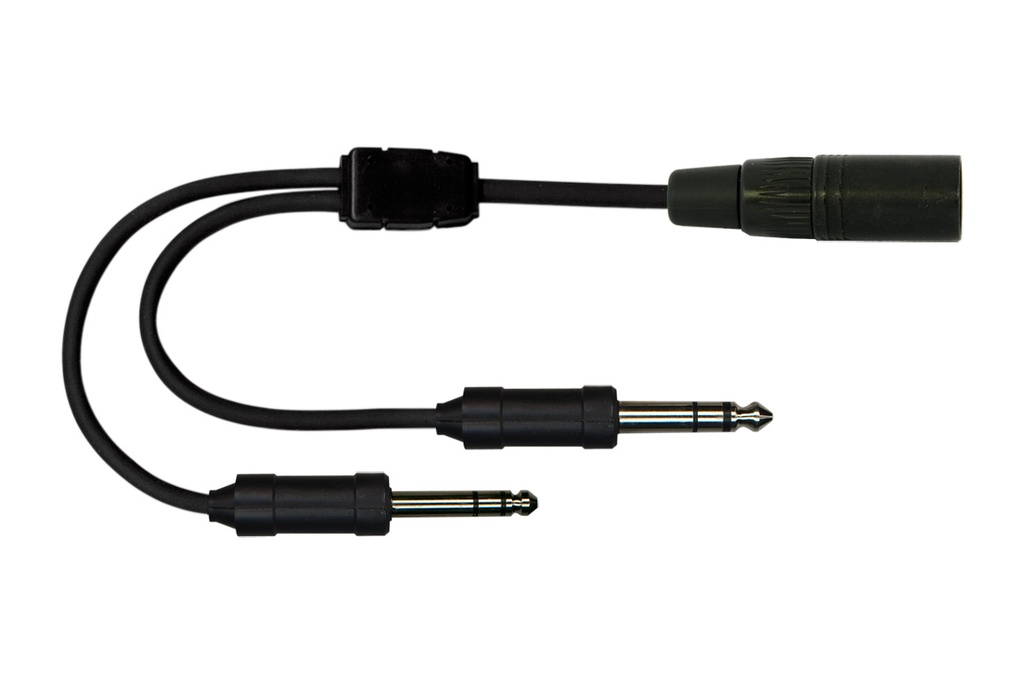 [1182] Aviation Adapters for NeutriCON Headsets (2-Plug)